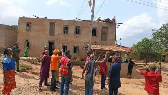 Edo Govt, NEMA Assess Rainstorm Damage; Lawmaker Unveils ICT Hub, Donates ₦1m for Power Restoration