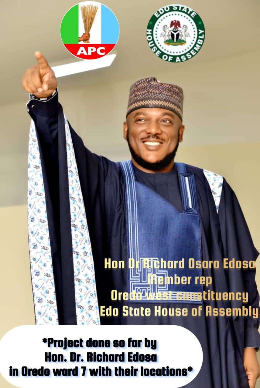 Dr Edosa’s Grassroots Projects Transform Oredo Ward 7, Boosting Infrastructure, Education, Livelihoods