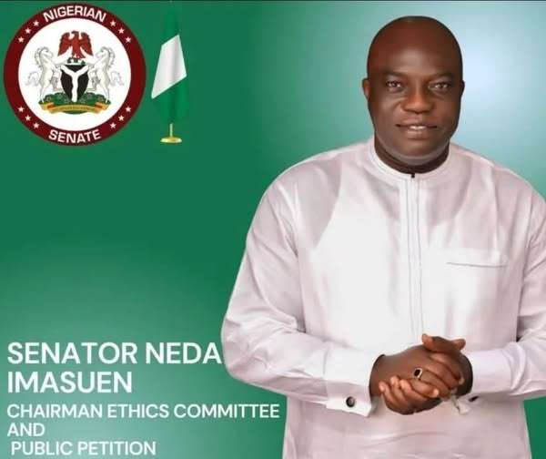 Senator Imasuen Refutes Stepping-Down Claims, Confirms Plan to Seek Second Term