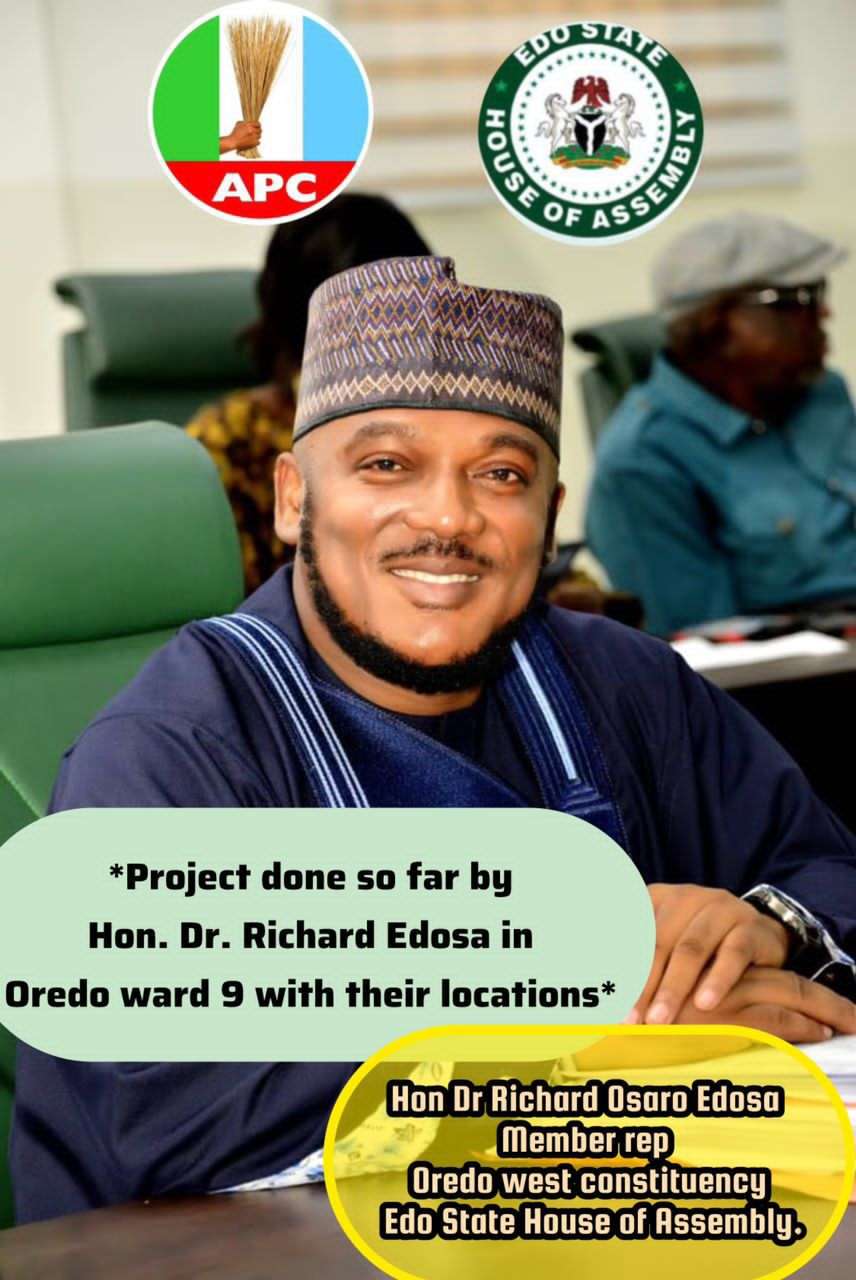 Ward 9: Hon. Dr Edosa Delivers Solar Projects, Market Upgrade, Youth Training in Oredo West