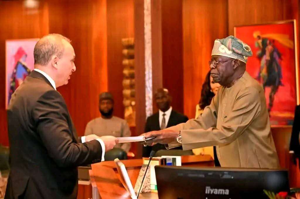President Tinubu Receives Letters of Credence from Nine Envoys