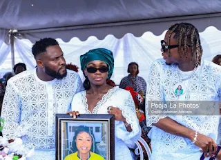 Football Dignitaries Gather as Super Eagles Star Samuel Chukwueze Buries Mother in Abia (Photos)