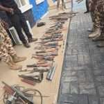 Troops uncover arms factory, arrest suspects 694148103_971081275651960_8450748237991145920_n