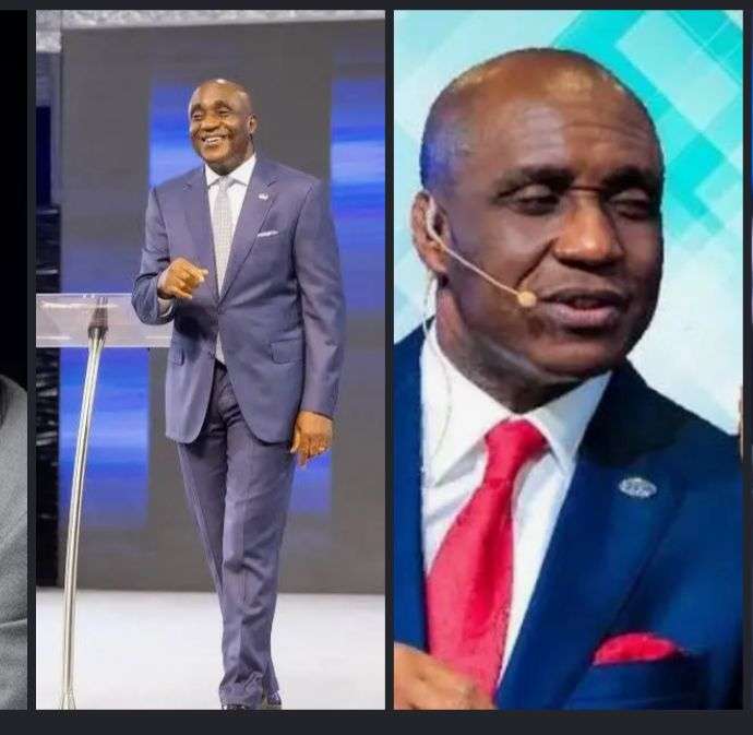 Pastor Ibiyeomie warns members,”You’re not a goat,stop chewing gum in church”