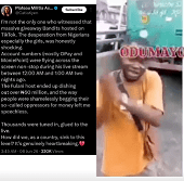 Man who collected #100k from bandits during Tiktok Live cries out over ransom demand
