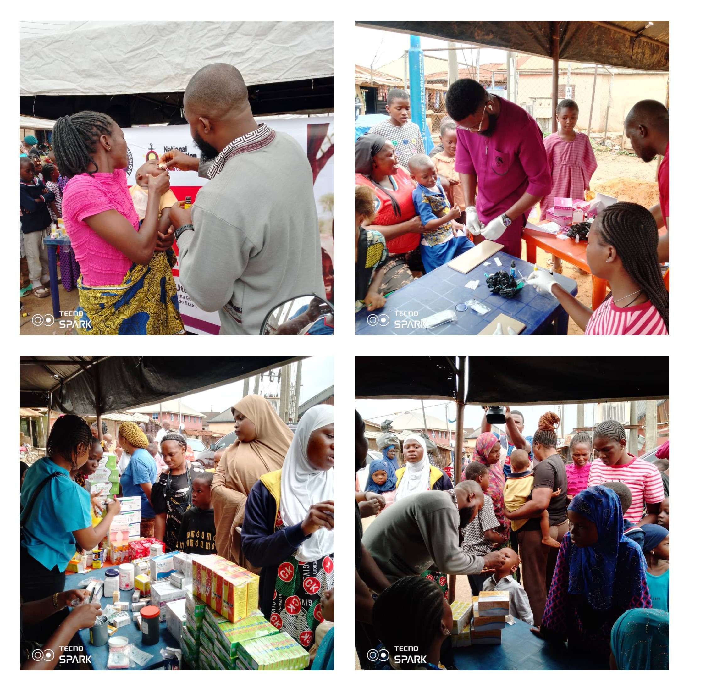 Relief for Families as NAS Provides Free Healthcare to 1,000 Edo Children