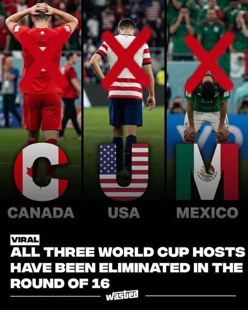 Host Nations Crash Out as Ronaldo’s Portugal Exit 2026 World Cup