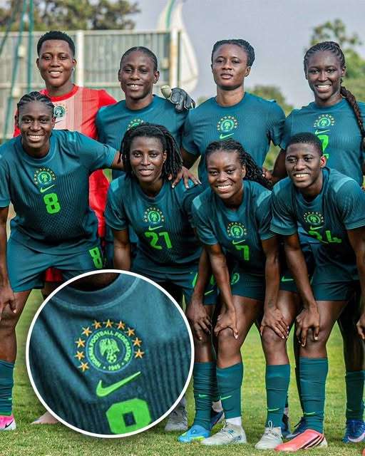 Super Falcons Make History with Iconic 10-Star Jersey Ahead of WAFCON 2026
