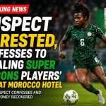 Moroccan Police Arrest Suspect Over Super Falcons Hotel Theft 758706853_1423501459829780_1895372734612271317_n