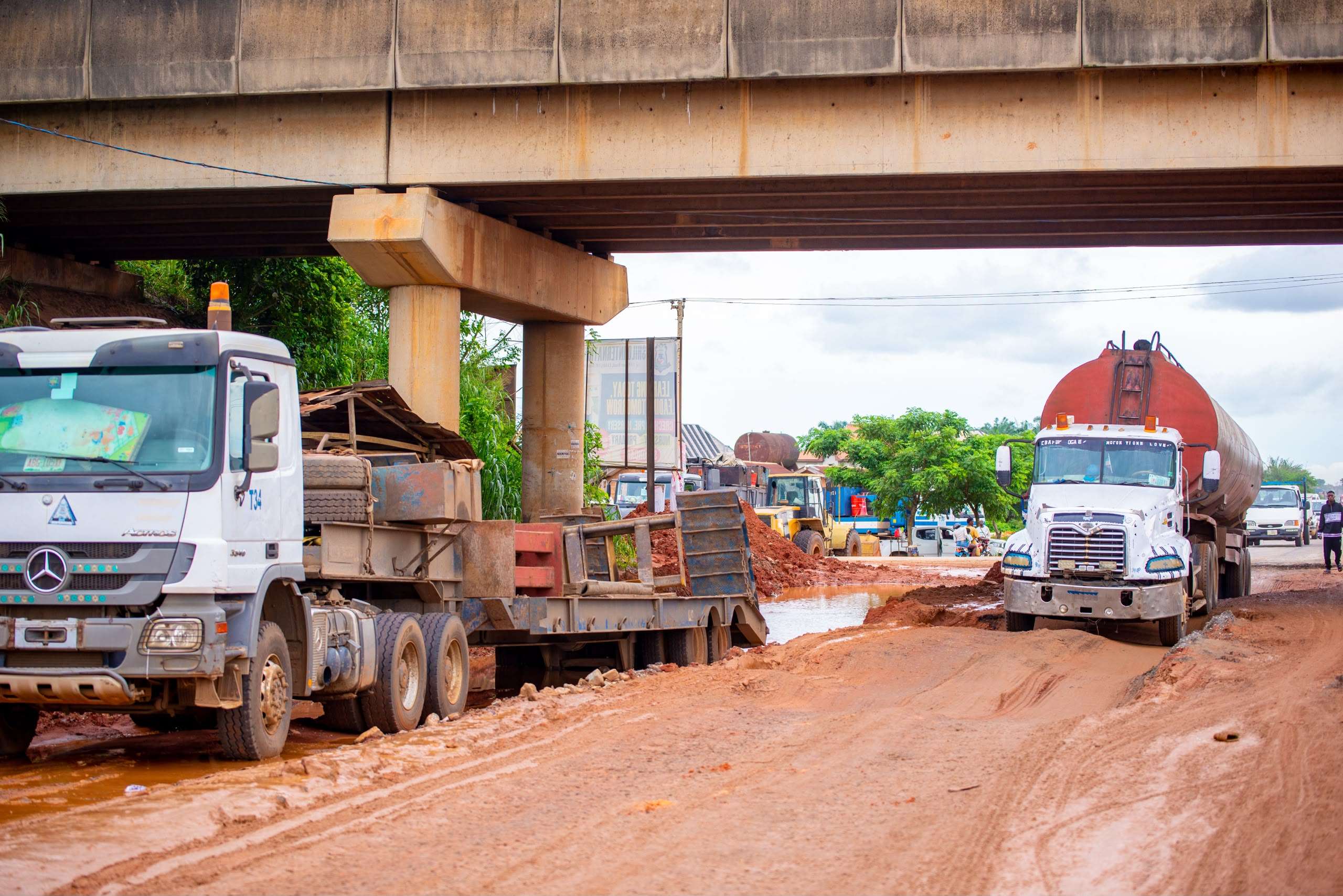 Edo orders immediate repairs after haulage equipment damages Benin bypass