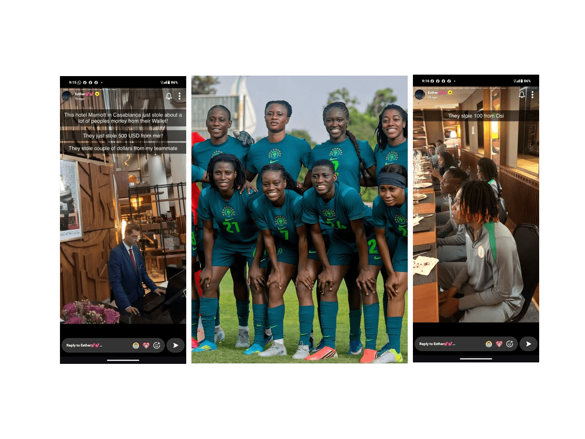 WAFCON: Super Falcons Robbed at Morocco Team Hotel