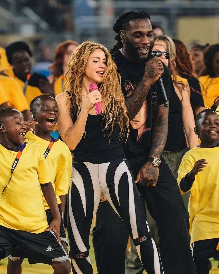Burna Boy, Shakira Rehearse for Historic 2026 World Cup Final Halftime Show