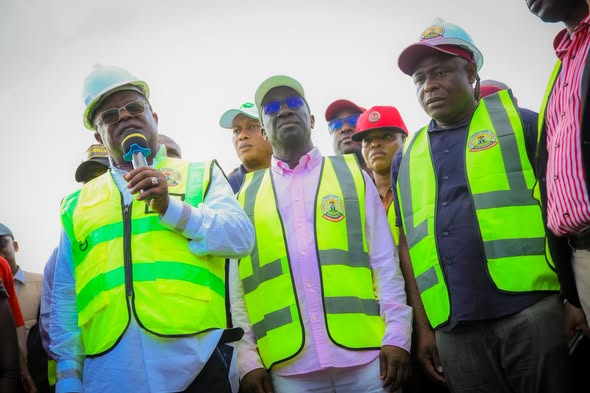 Minister Umahi Apologises Over Benin-Agbor Road, Orders Arrest of Contractors Removing Asphalt
