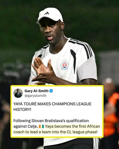 Yaya Toure Makes History as First African Coach to Reach Champions League Group Stage