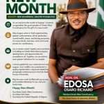 August: Oredo West Lawmaker, Dr Edosa Reaffirms Commitment to Quality Representation, Seeks Greater Progress IMG-20260801-WA0268