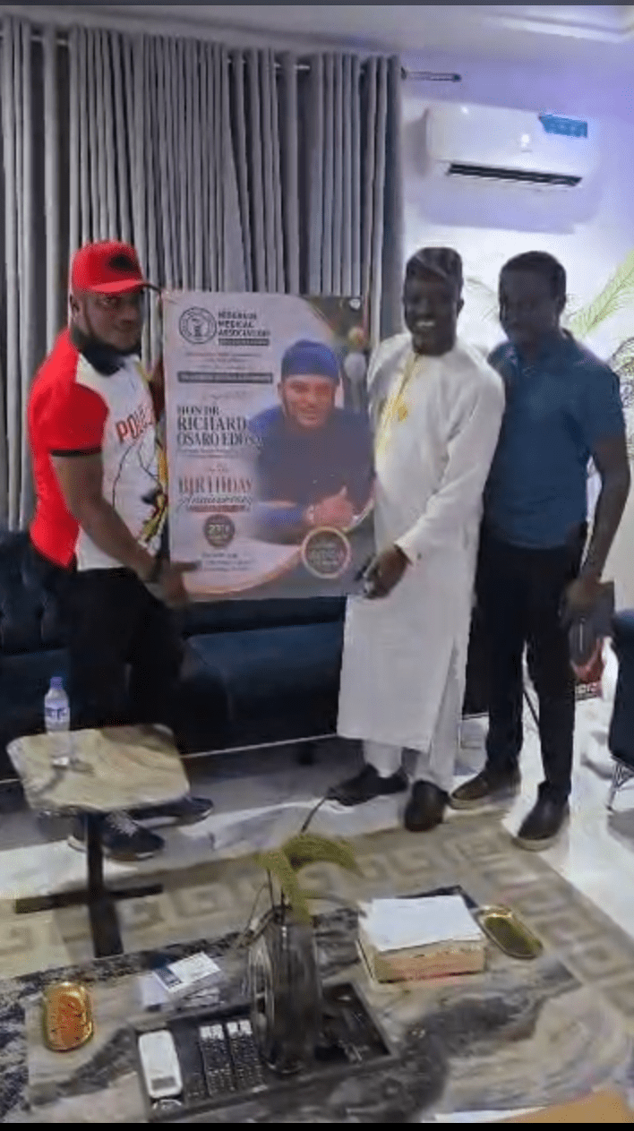 Birthday: Edo NMA Chairman, Secretary Celebrate Dr. Edosa, Strengthen Health Sector Partnership