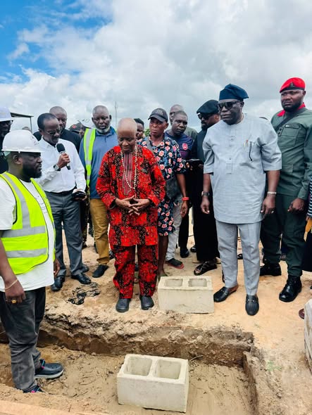 Senator Imasuen Breaks Ground for Amagba Ultra-Modern Market, Moves to Tackle Insecurity