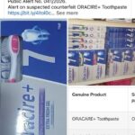 NAFDAC Alerts Nigerians Over Fake ORACIRE+ Toothpaste in Circulation 810699849_2144633259739541_7181439226771416334_n