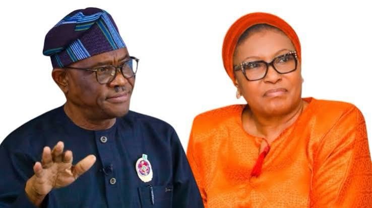 2027: Kingibe is an ‘Illiterate’, Won’t Return to Senate- Wike