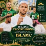 Oh My God! Former Super Eagles captain, William Troost-Ekong Converts to Islam in Qatar, (Click the link to see his reasons) 823480445_1824441238917222_8860416518531539625_n