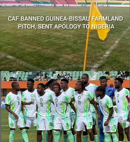 CAF Bans Guinea-Bissau Stadium After Super Eagles’ 3-0 Defeat
