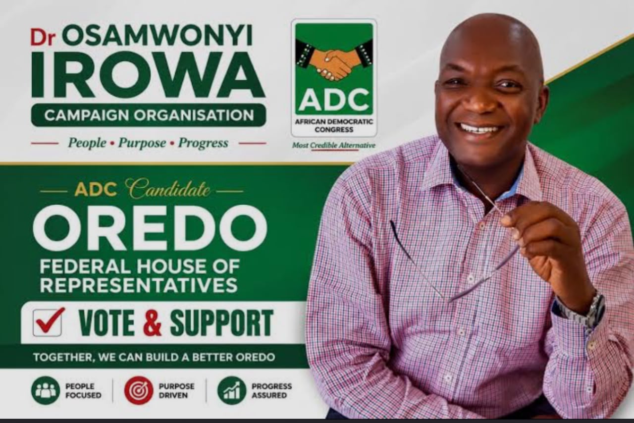 ADC Candidate Dr Osamwonyi Irowa Calls for Political Participation, Proposes Reforms in Nigeria’s Health Sector